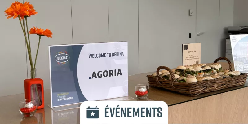 Welcome board Agoria at Bekina Indurub